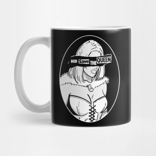 God Save The (White) Queen Mug